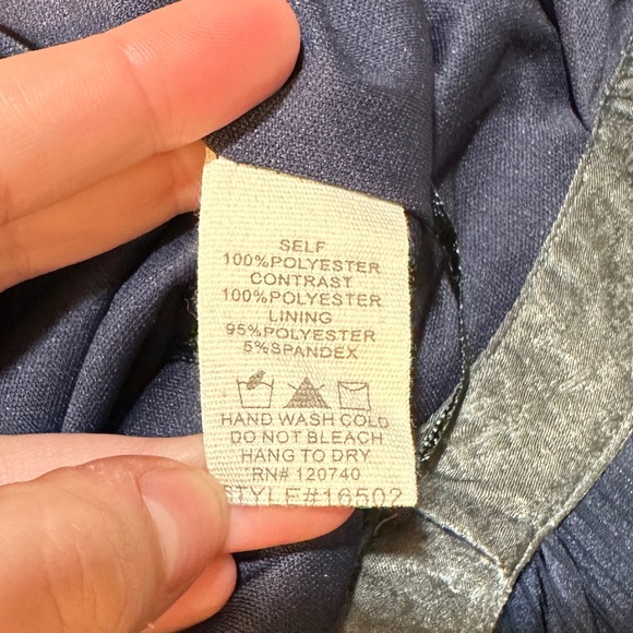 Mystree | NWT Color Block Bohemian Renaissance Maxi Quarter Half Circle Skirt - Picture 10 of 14